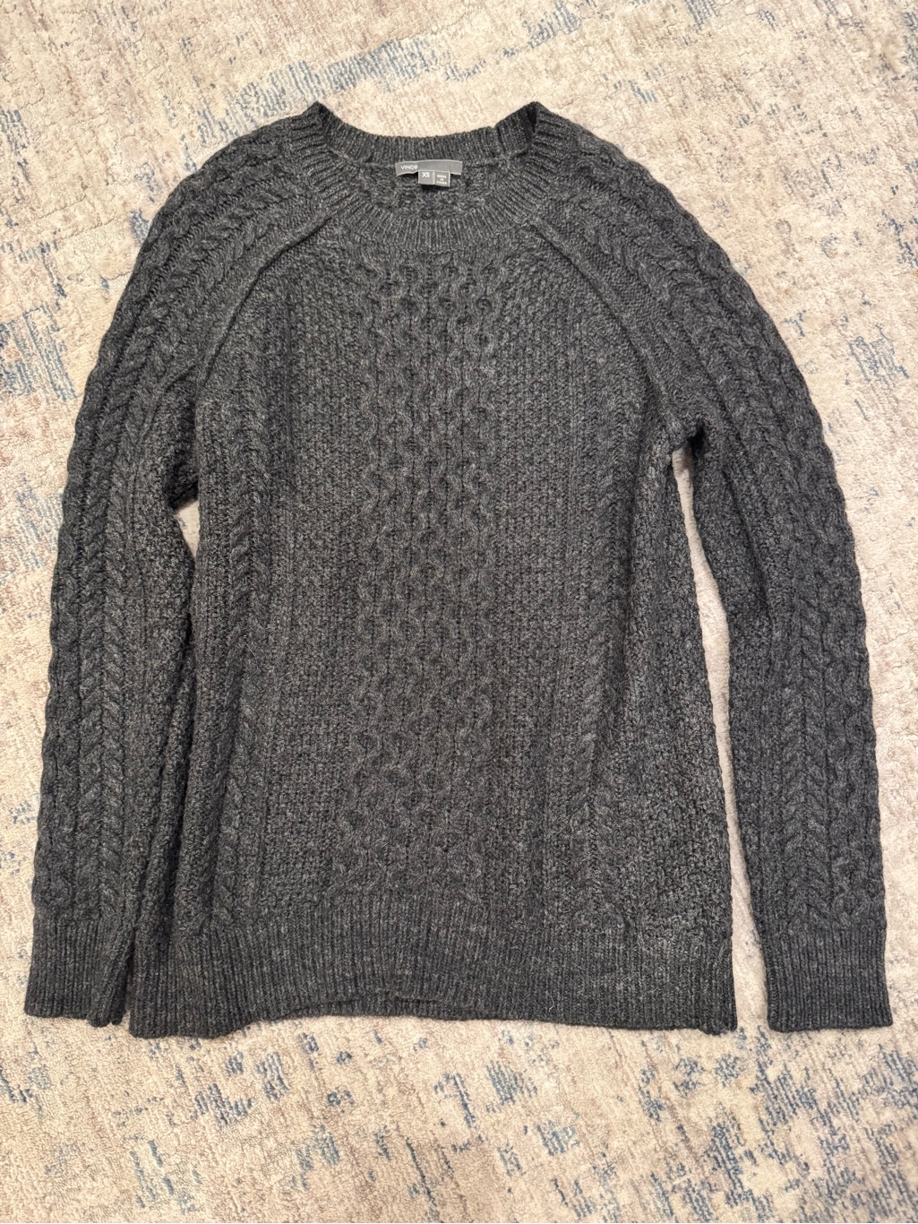 Vince Cable Knit Sweater, Size Xs Nwot